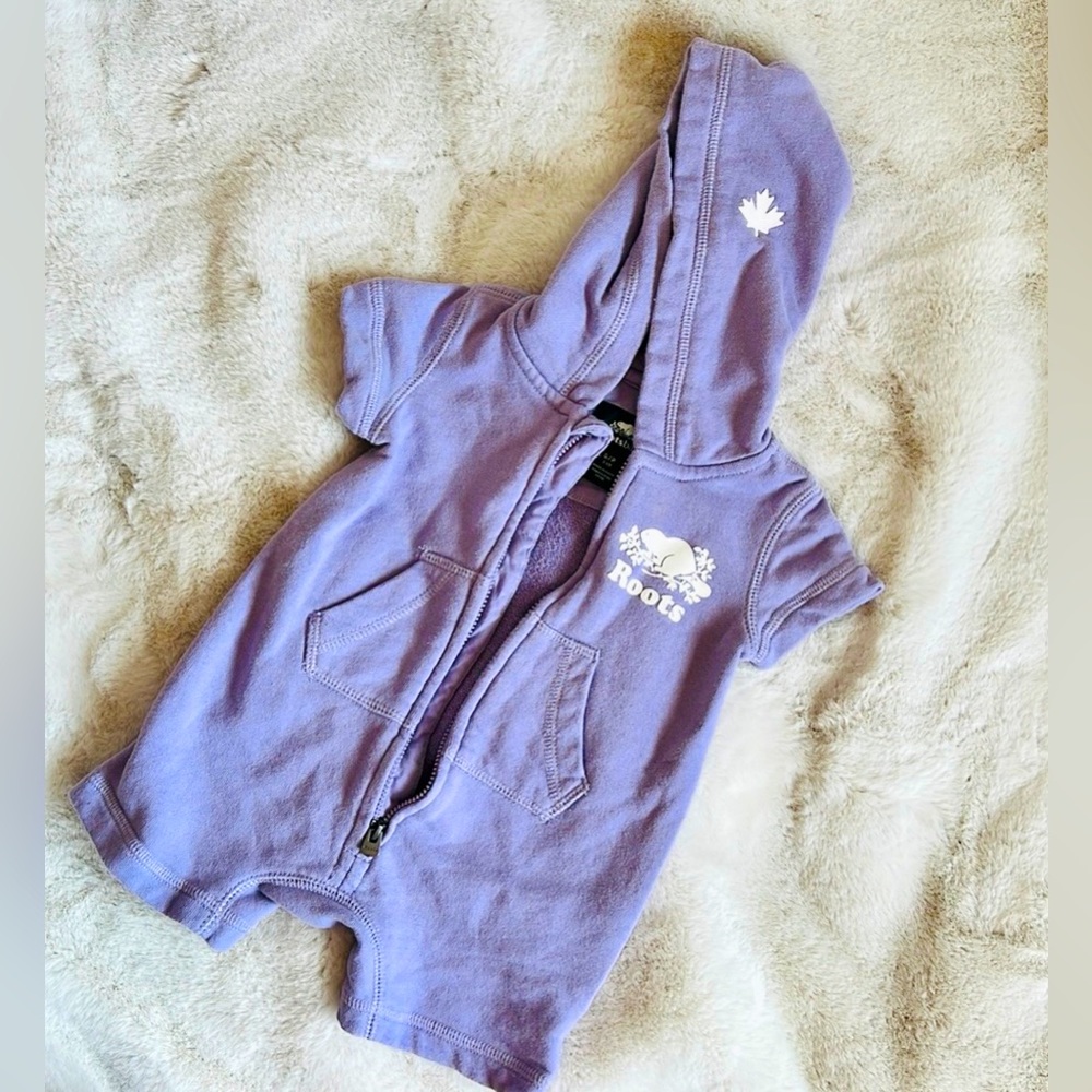 Roots Purple Kids One Piece